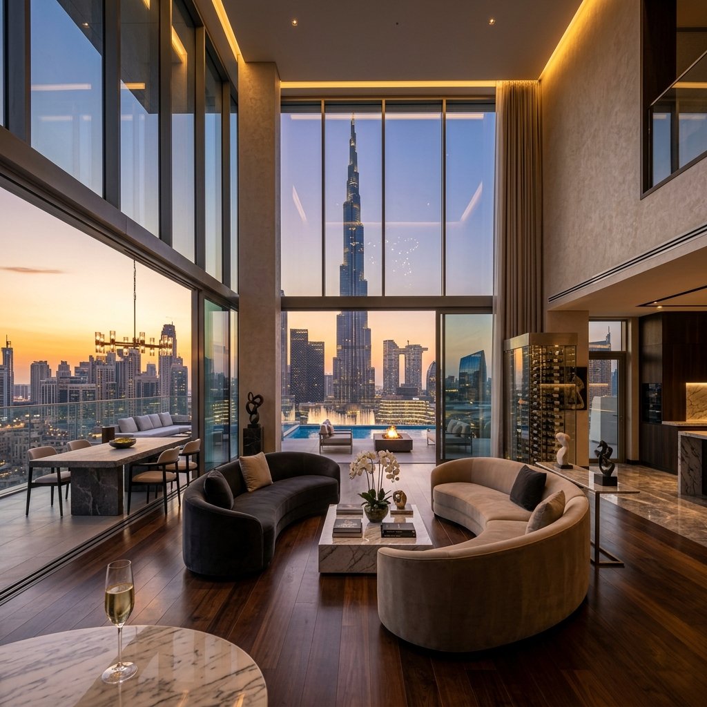 Luxury Penthouse in Downtown Dubai